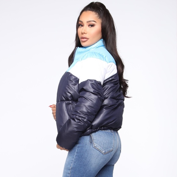 Rain won’t stop me puffer jacket - Picture 3 of 4